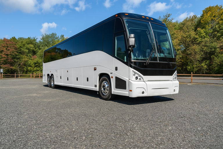 Fishers Minibus Company 56 Passenger Coach Bus